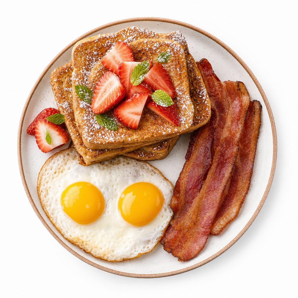 Strawberry French Toast Combo.