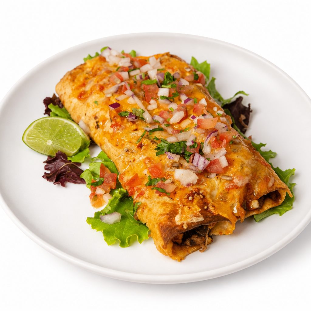 Vegetarian Enchiladas.