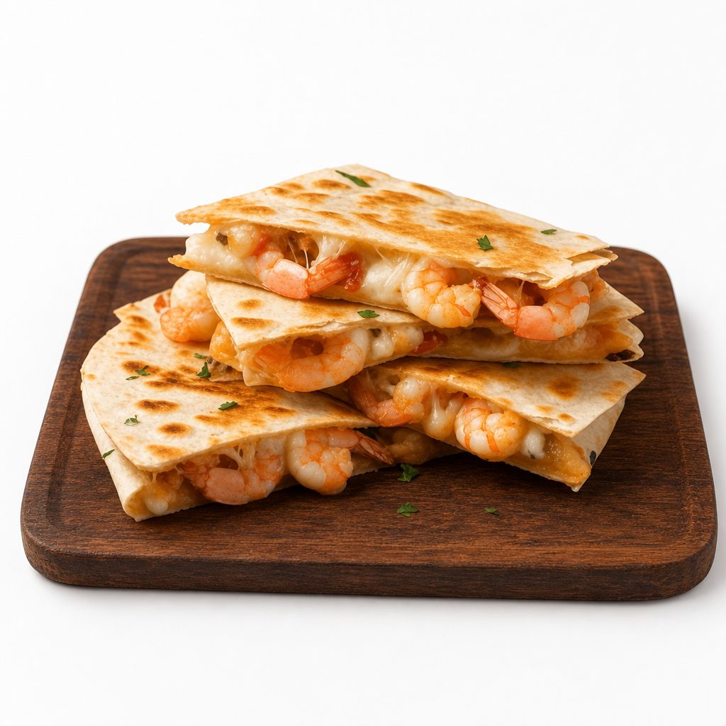 Shrimp Quesadilla.