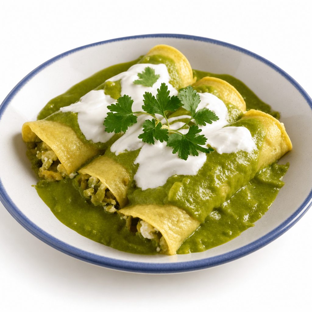 Espinacas Enchiladas.
