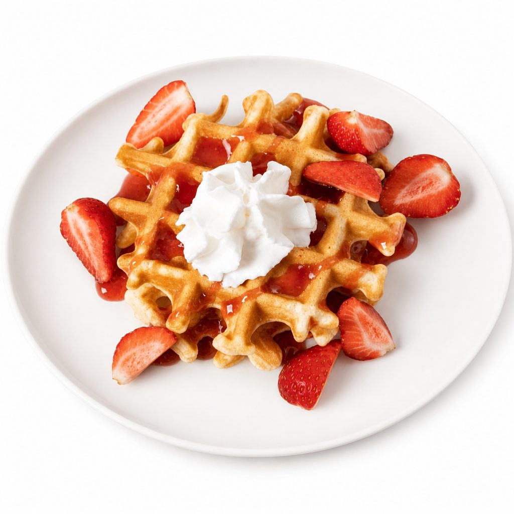 Strawberry Waffle.