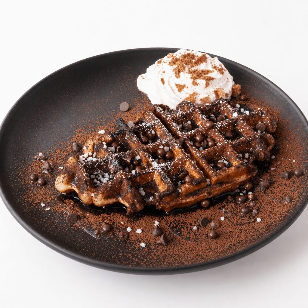 Chocolate Chip Waffle.