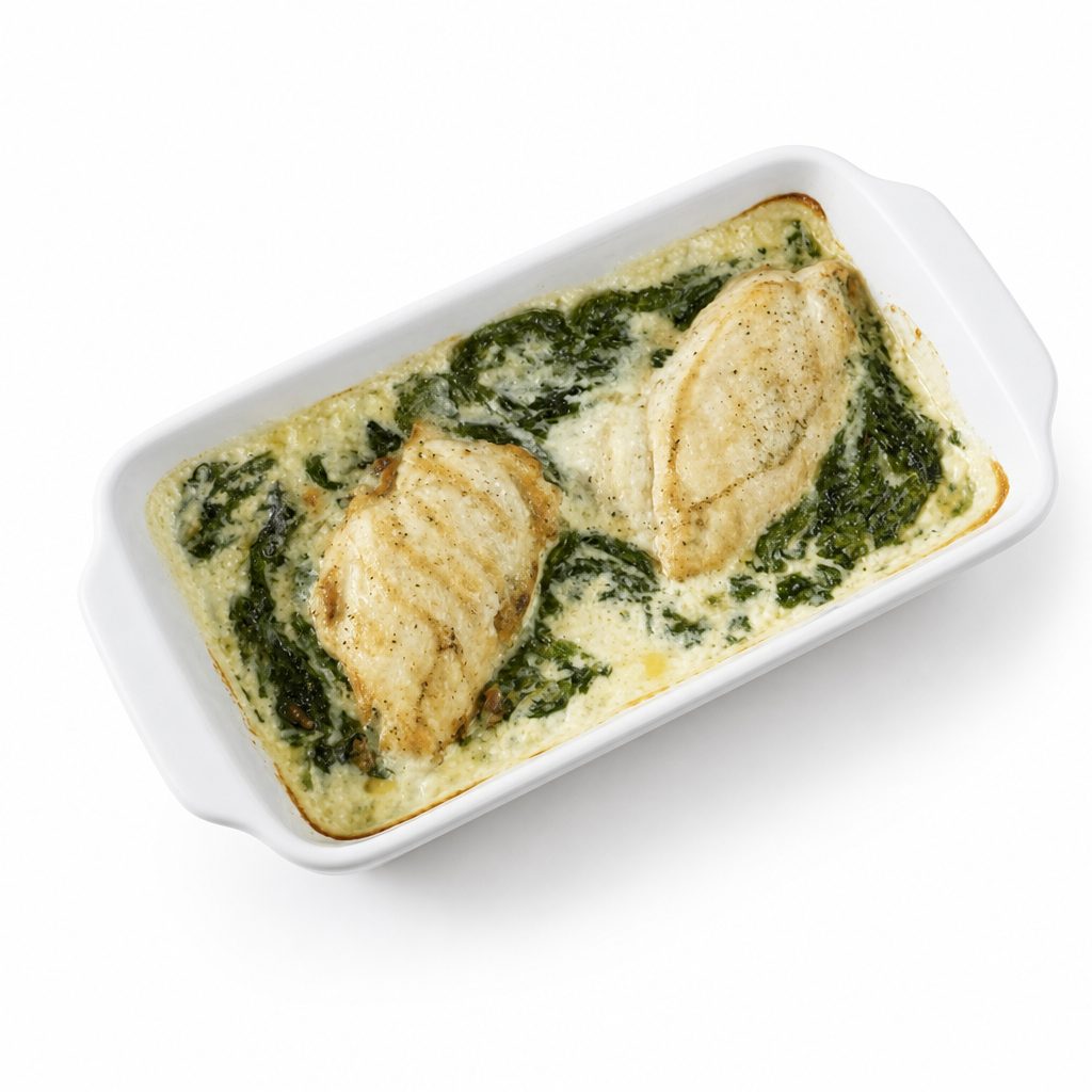 Chicken & Spinach.