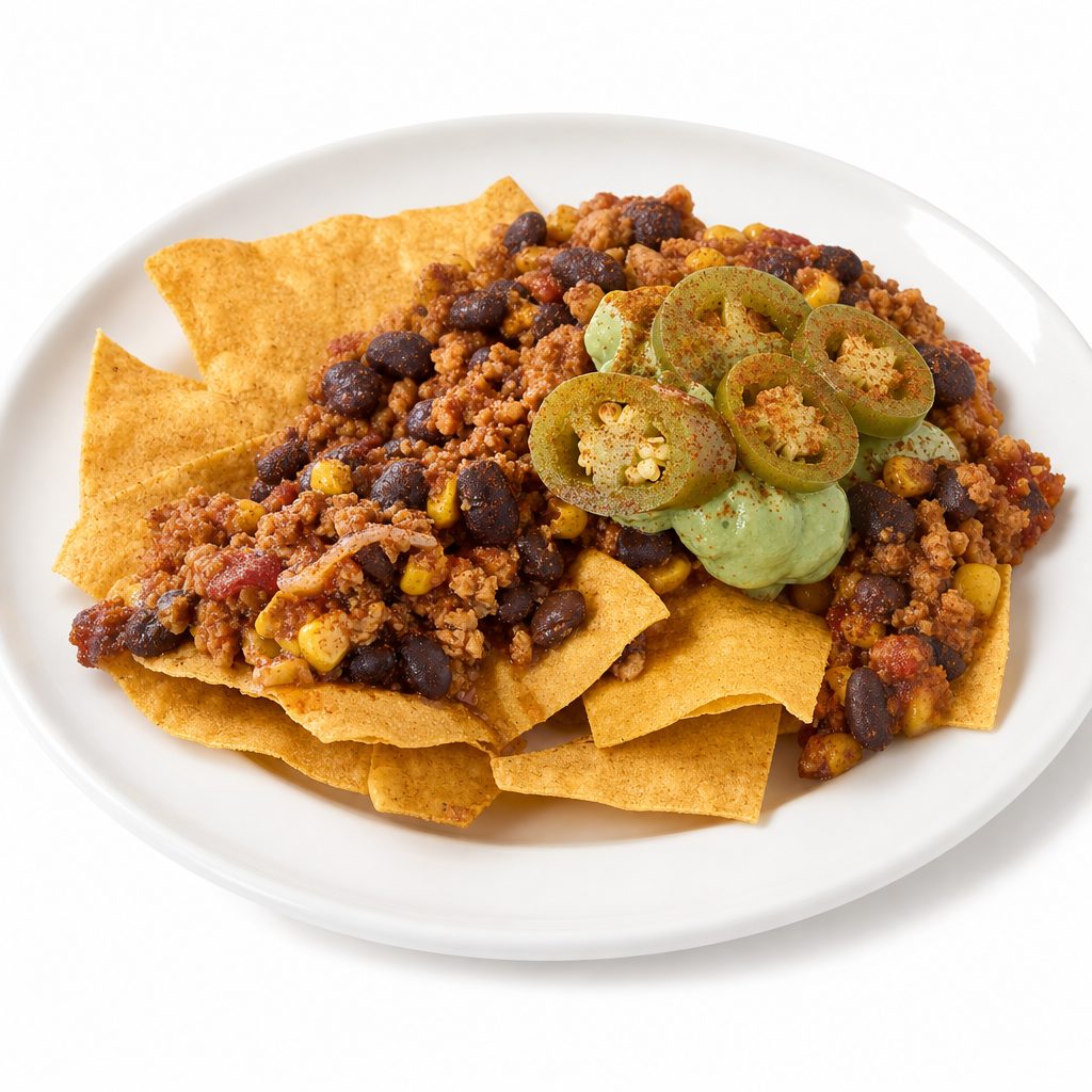 Bean & Cheese Nachos.